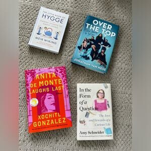 Book club lot Anita de monte laughs last Amy Schneider Jonathan van ness hygge